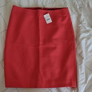 J. Crew Factory Pencil Skirt in Double-Serge Wool